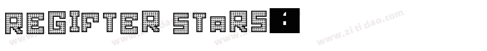 ReGifter Stars字体转换